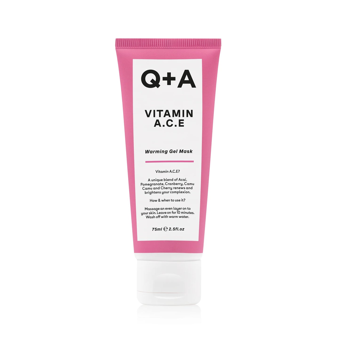 Q+A Vitamin A.C.E Warming Gel Mask