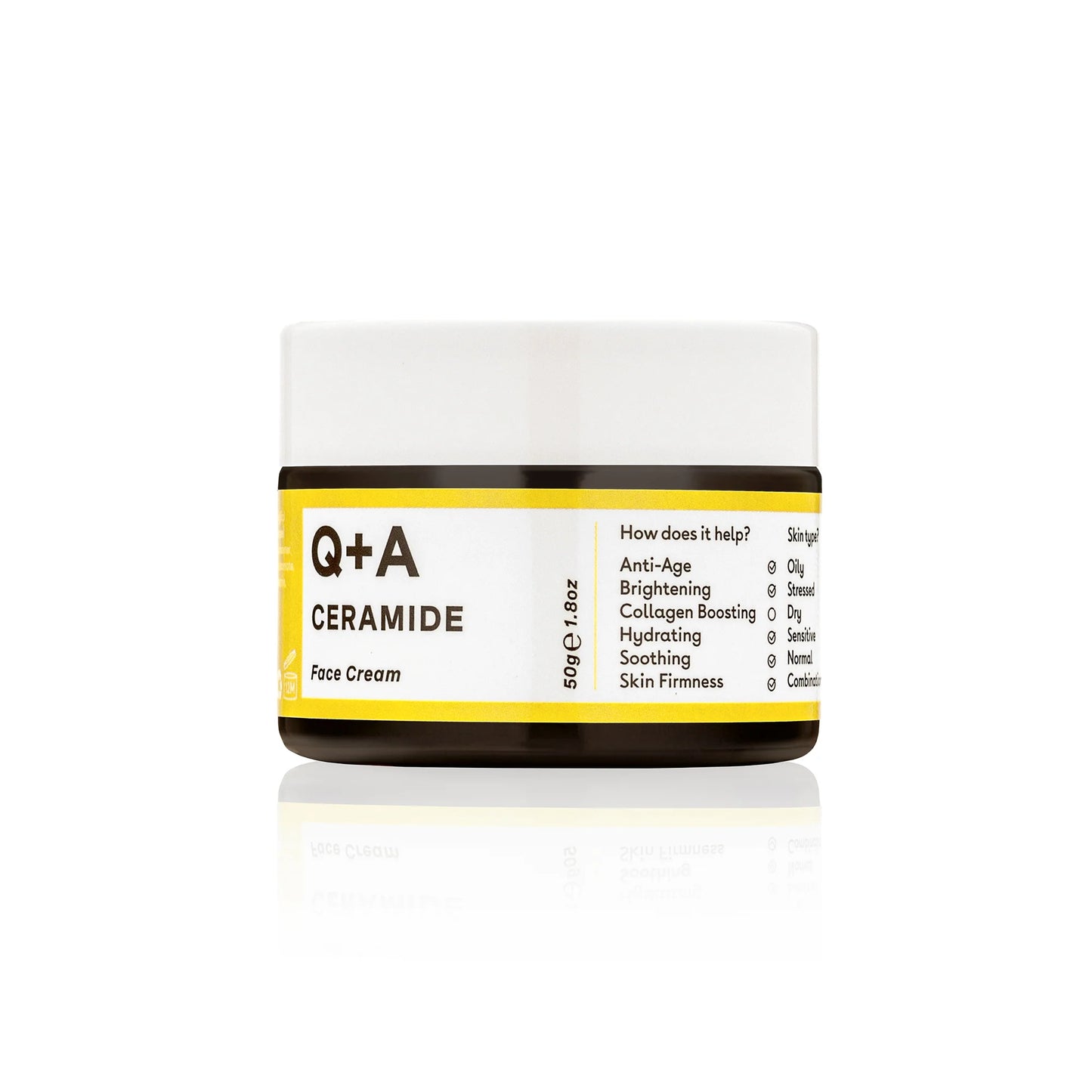 Q+A Ceramide Barrier Defence Face Cream